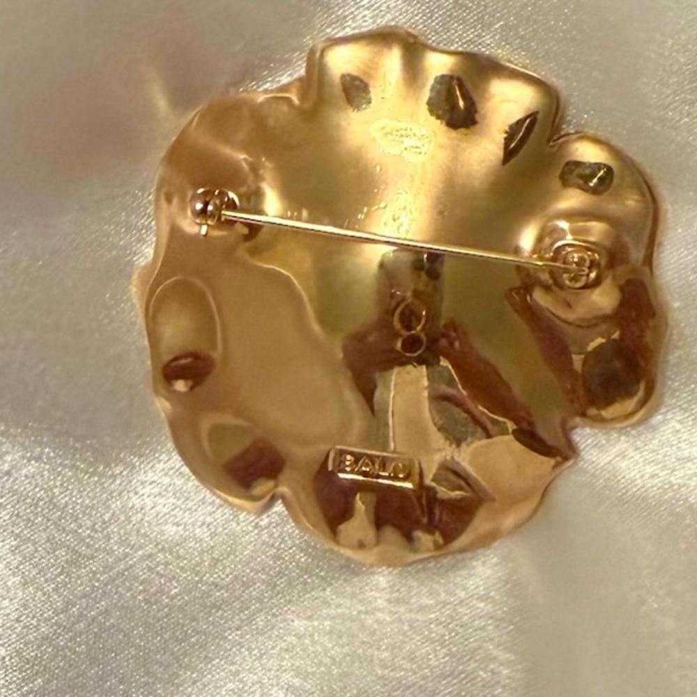 Vintage Swarovski SAL Rhinestone Flower Brooch.  Rare Find - Picture 3 of 5